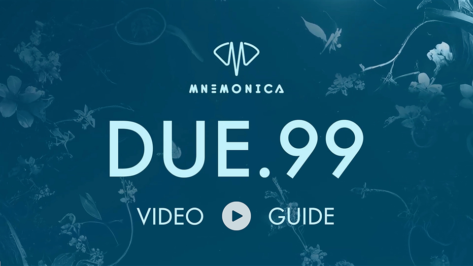 Mnemonica DUE.99 Video Guide